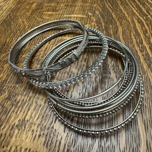 Rhinestone Studded Bangles Never Used